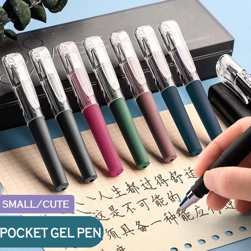 Portable Pocket 0.5mm Replaceable Refills Black Ink..